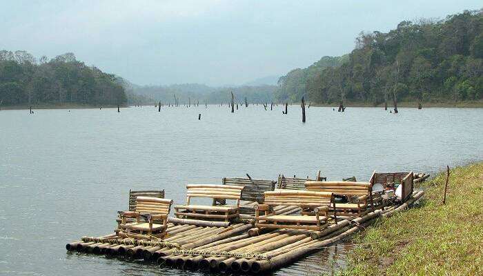 Periyar Lake – Go Bamboo Rafting