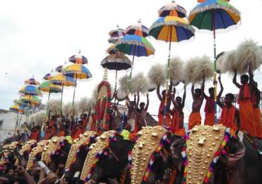 Attend a Temple Festival