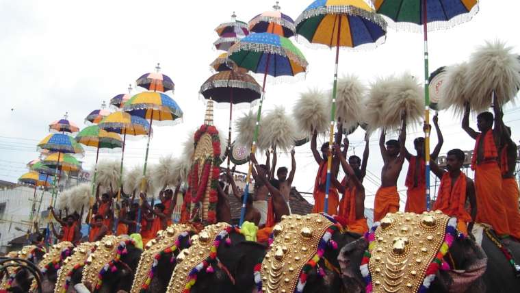 Attend a Temple Festival