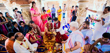 Temple Wedding in India
