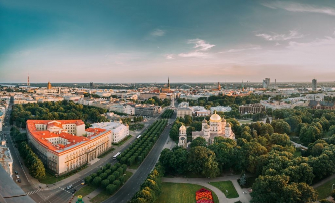 discover riga panorama latvia travel